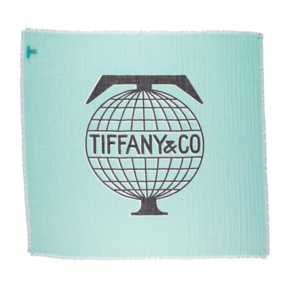 Tiffany & Co. Atlas Silk Scarf